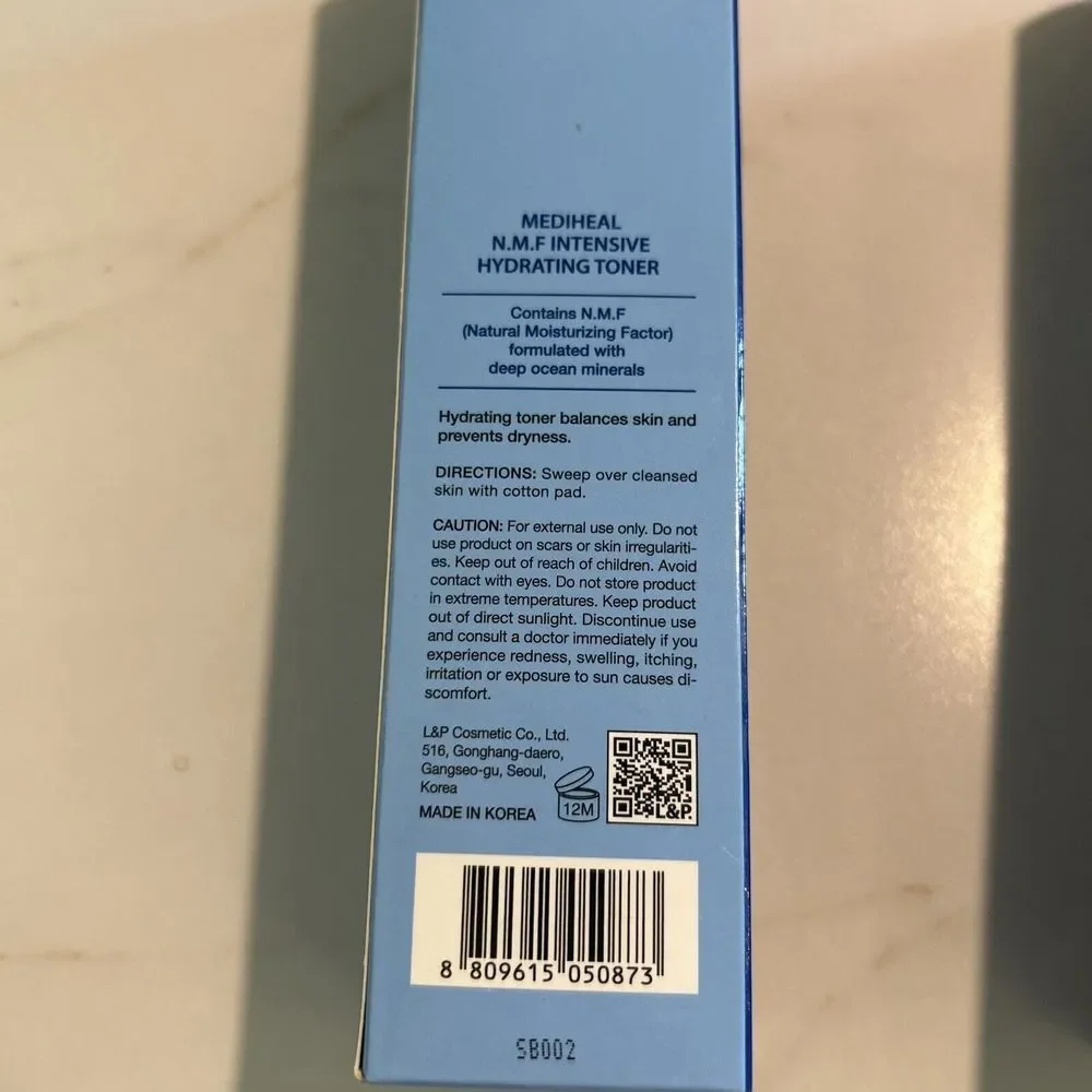 [ MEDIHEAL ] N.M.F. Intensive Hydrating Toner 165ml (5.5 fl. oz.)‎ 2 New Boxes